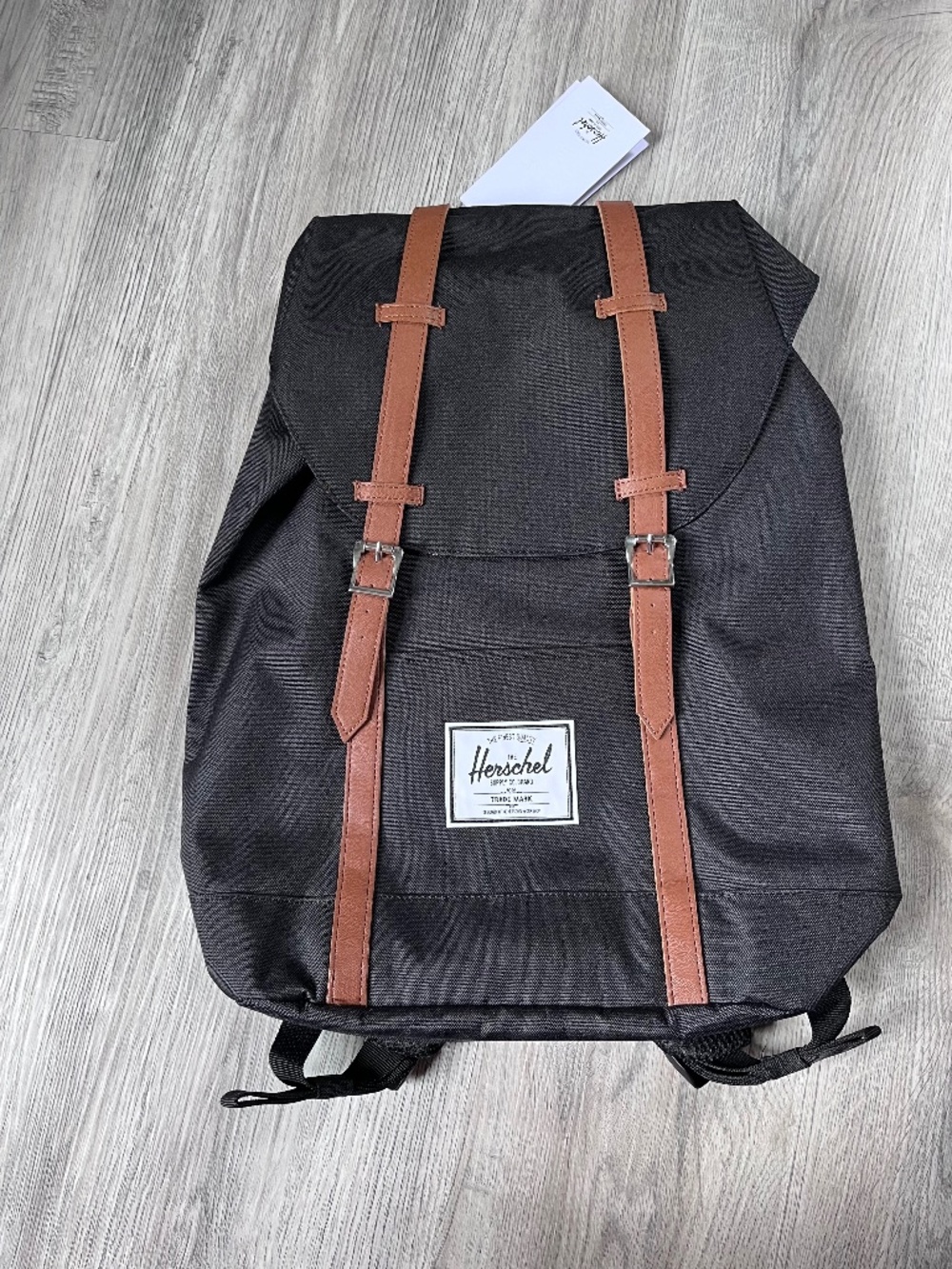 HERSCHEL SUPPLY CO Retreat Backpack NEW black 19.5L fits 15" laptop nwt